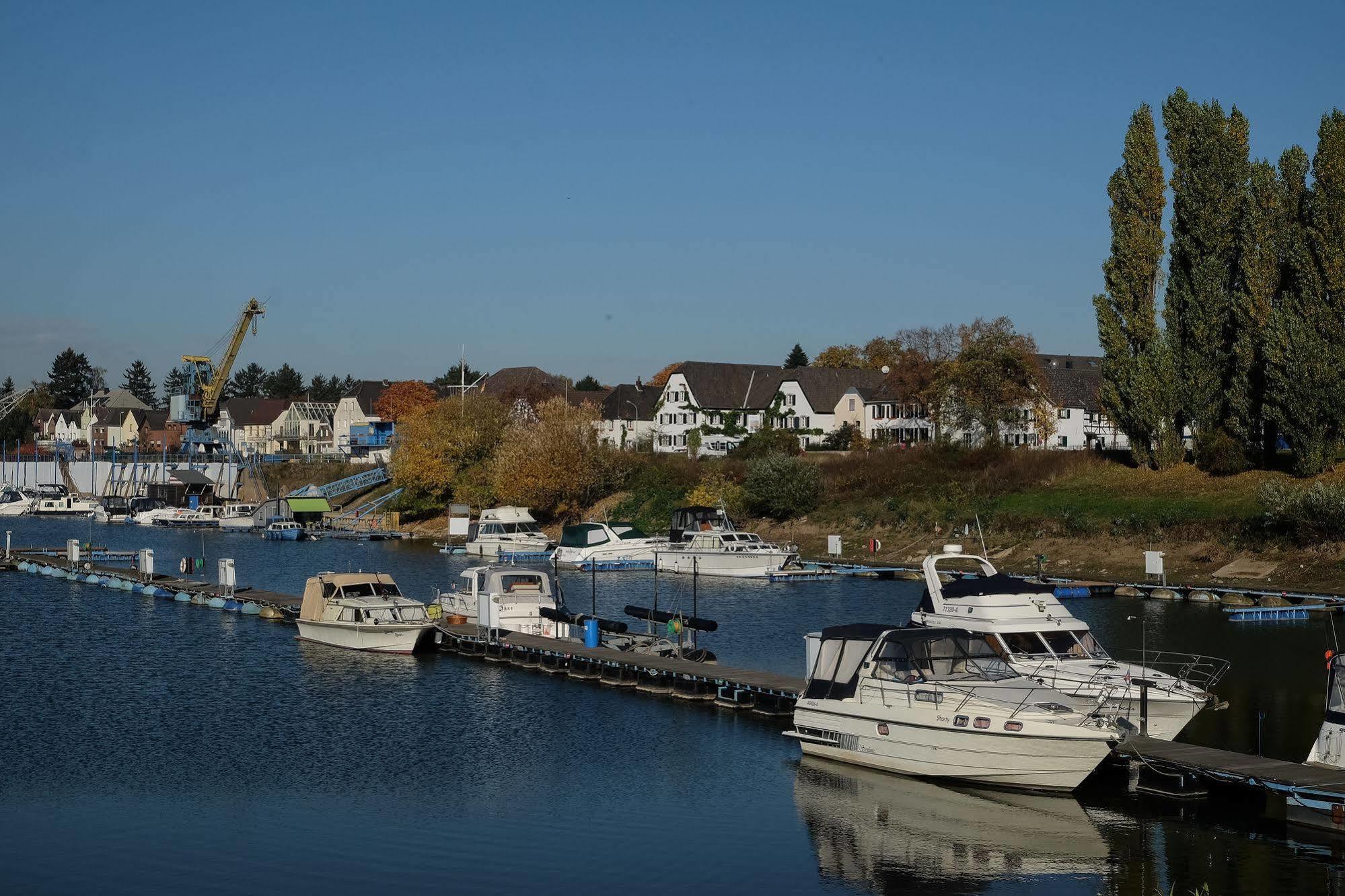 Rhein River Guesthouse - Direkt Am Rhein Леверкузен Экстерьер фото